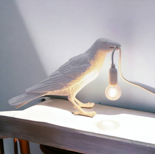 White Bird Table Lamp | Night Light