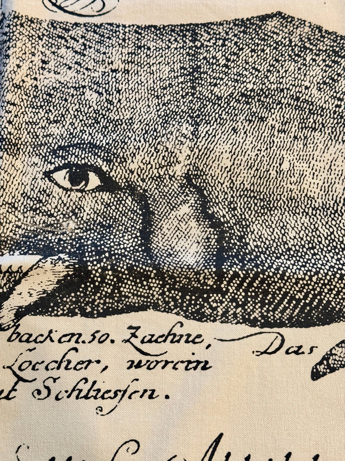 "The Whale" Canvas wall hanging