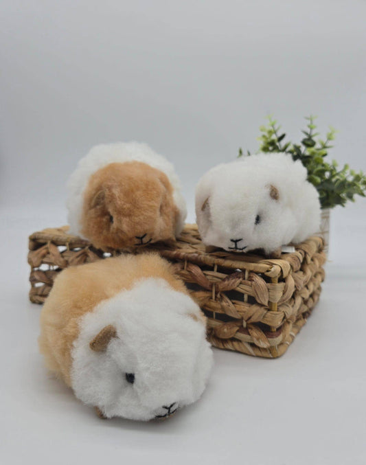 Guinea Pig 6" | Alpaca Stuffed Animal | Handmade