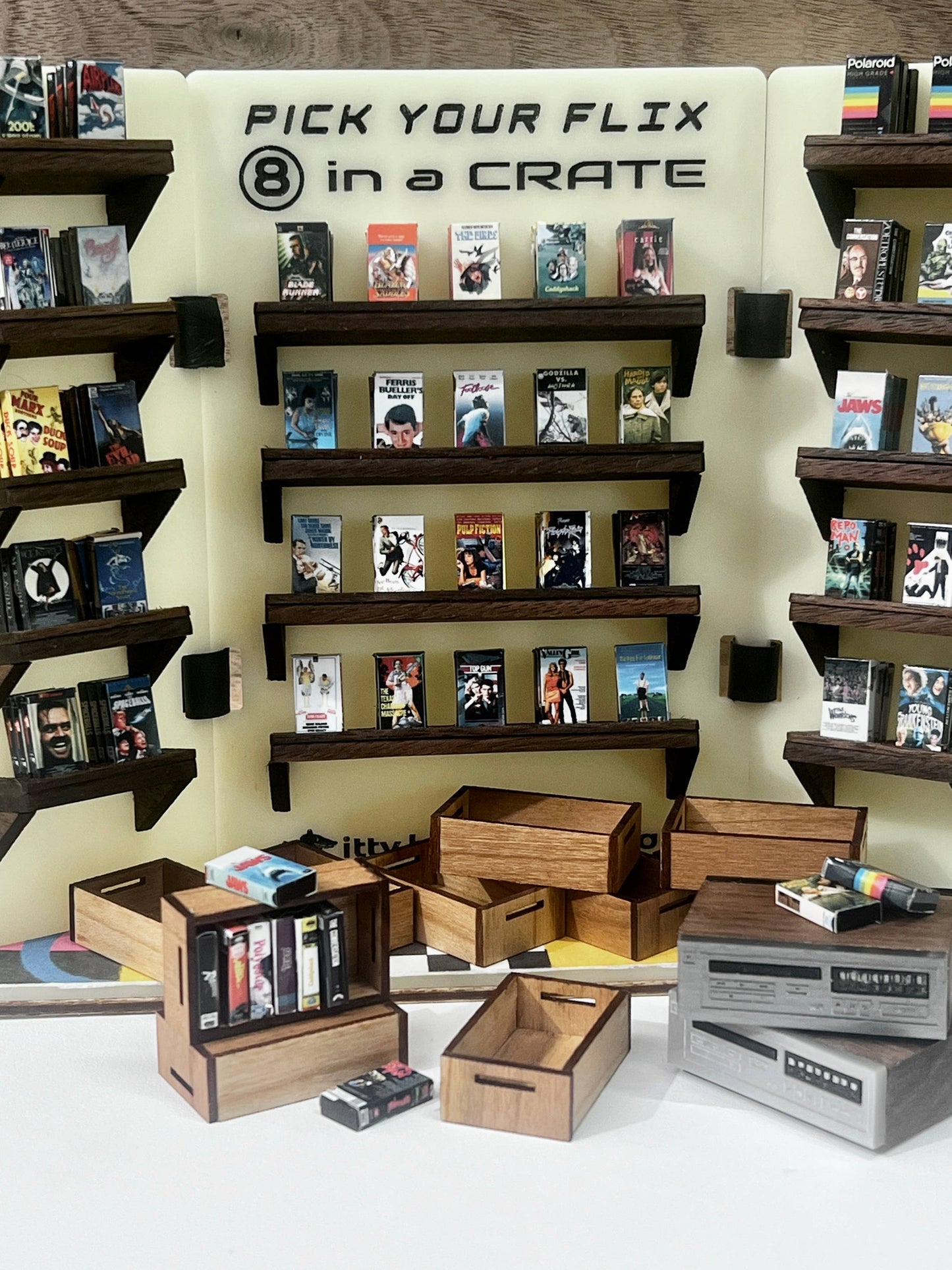 Pick Your Flix - 8 in a Crate VHS Starter Kit