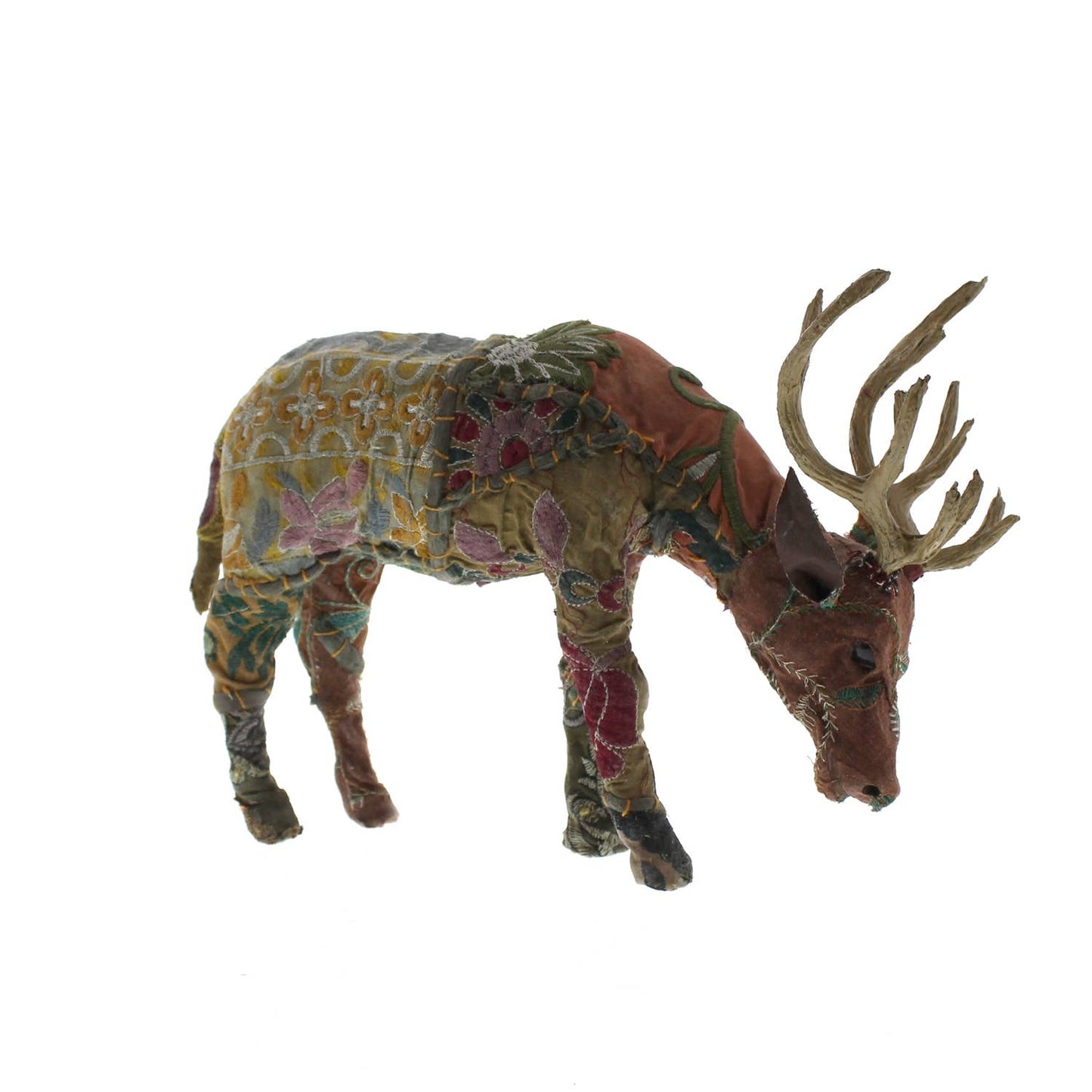 Bavarian Forest Stag Grazing - Sm - Burgundy