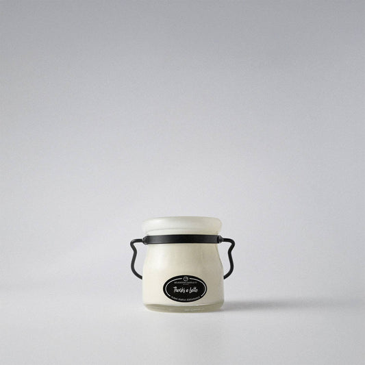 5 oz Cream Jar Candle: Thanks a Latte