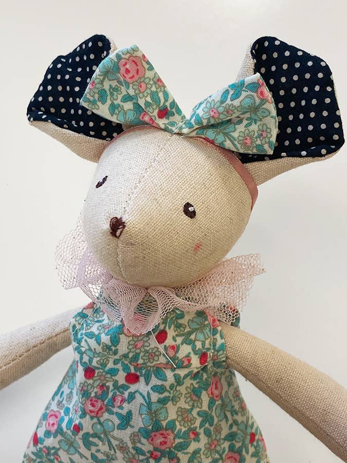 Small Floral Milly Mouse Doll