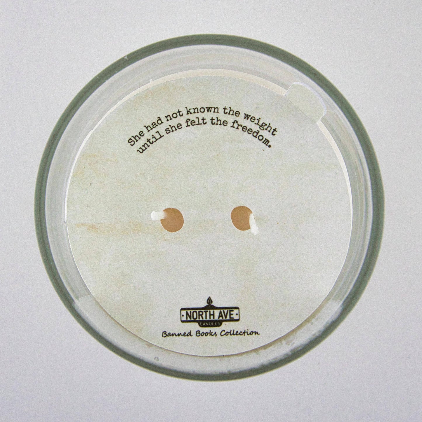 Banned Book Candle / Scarlet Letter / Book Lover Gift