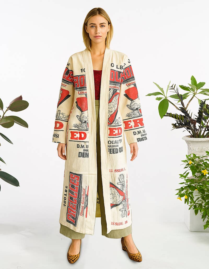 COTTON LONG CARDIGAN (TH-2017)