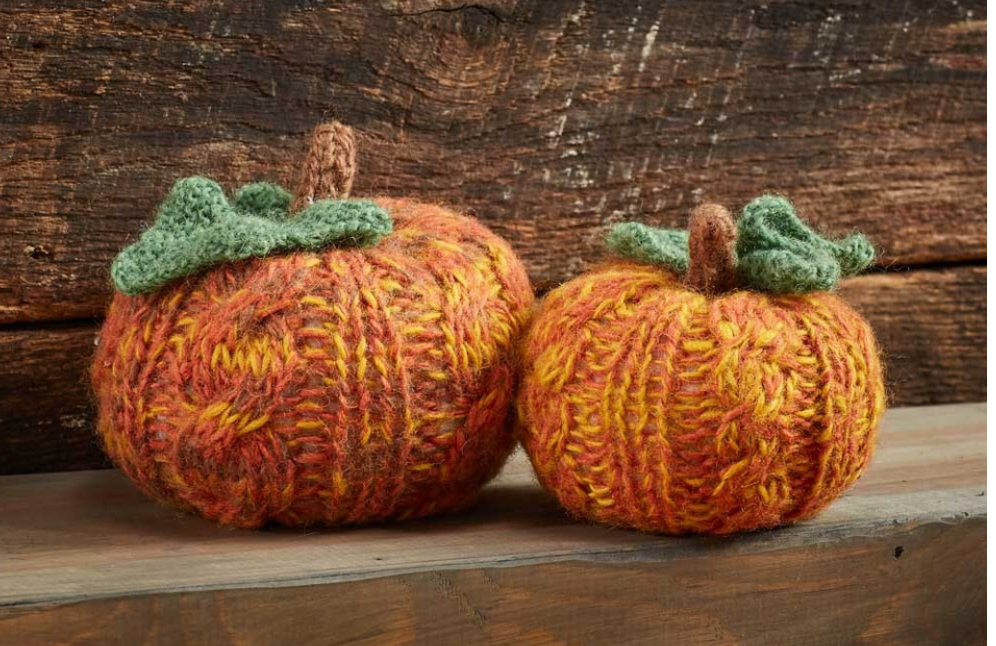 Remnant Knit Pumpkin Patch