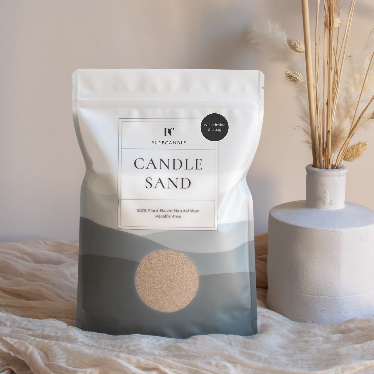 Dessert Sand candle sand with wicks
