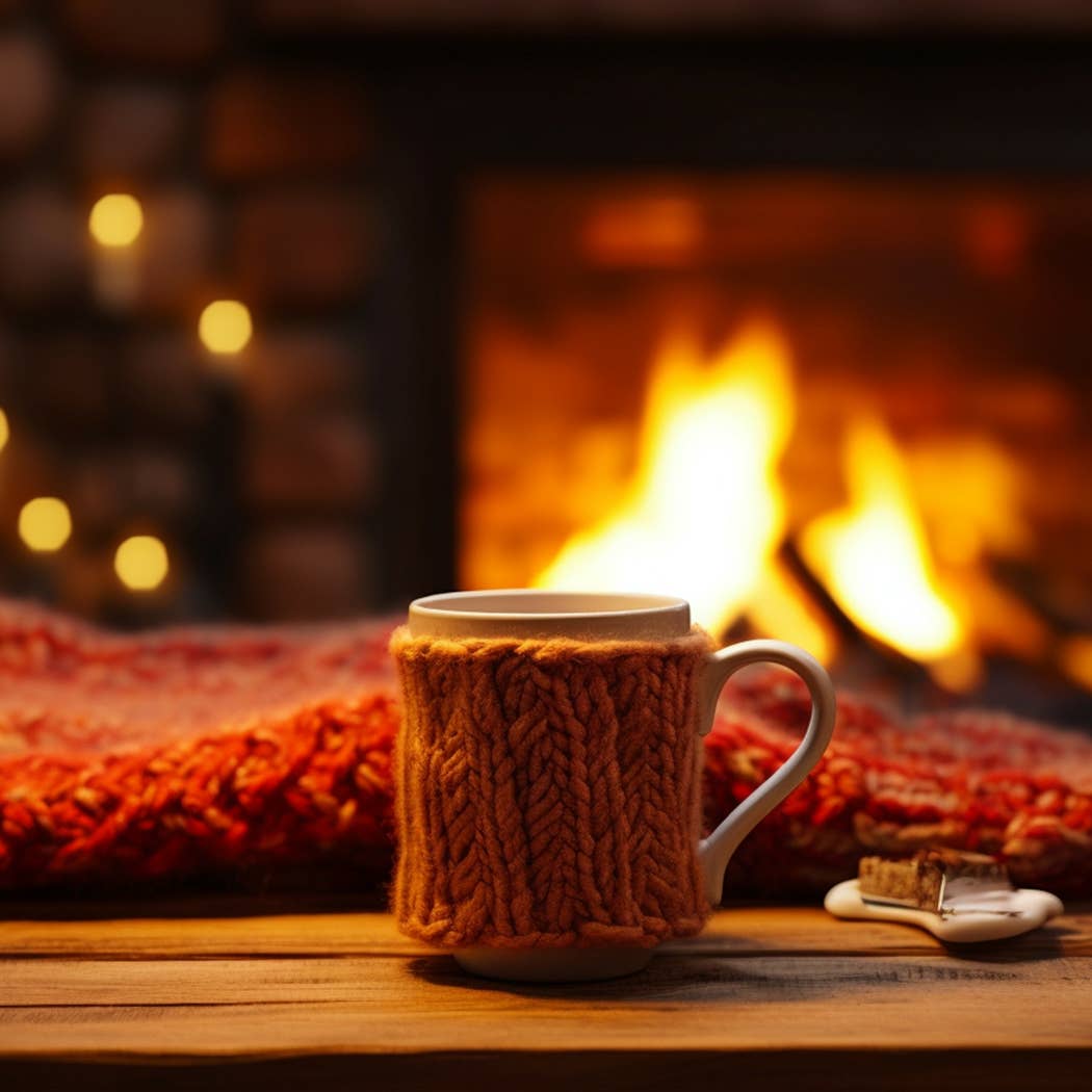 5 oz Cream Jar Candle: Cinnamon Fireside