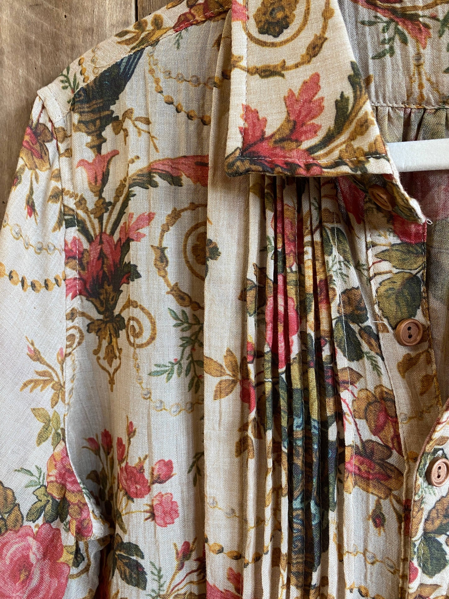 WOMEN'S - Annabelle Shirt Dress - Vase of Flowers
