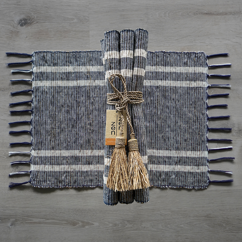Vetiver Placemats set/6 | Blue Ocean