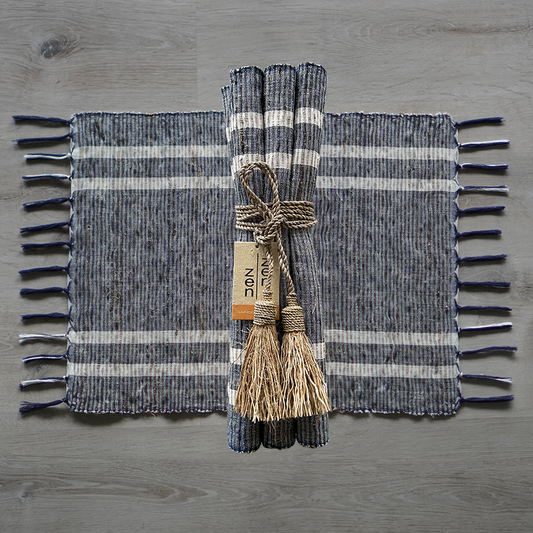 Vetiver Placemats set/6 | Blue Ocean