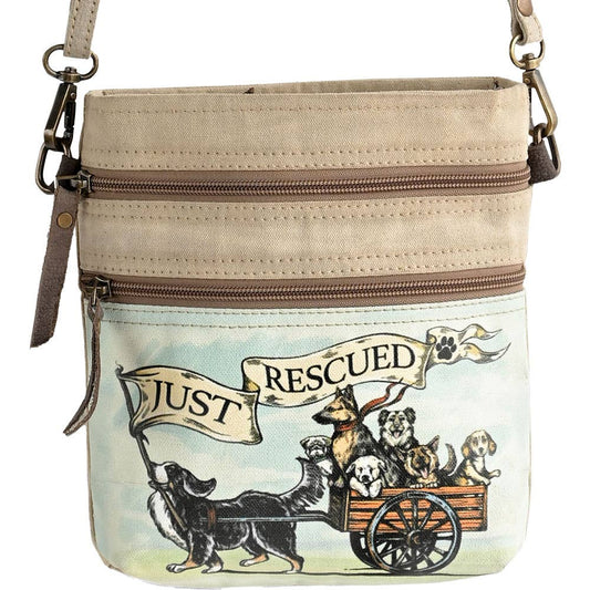 JUST RESCUED CROSSBODY BAG