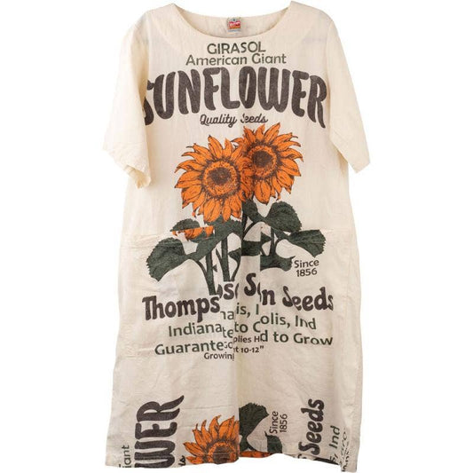 SUNFLOWER SHORT DRESS