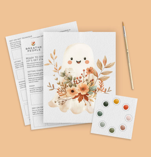 Fall Ghost Watercolor Kit –