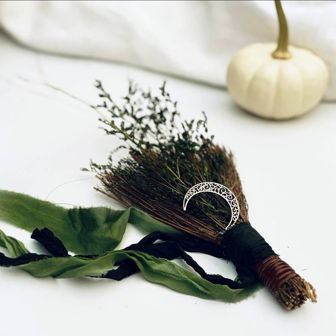 Mystic Fir & Cinnamon Mini Besom Broom