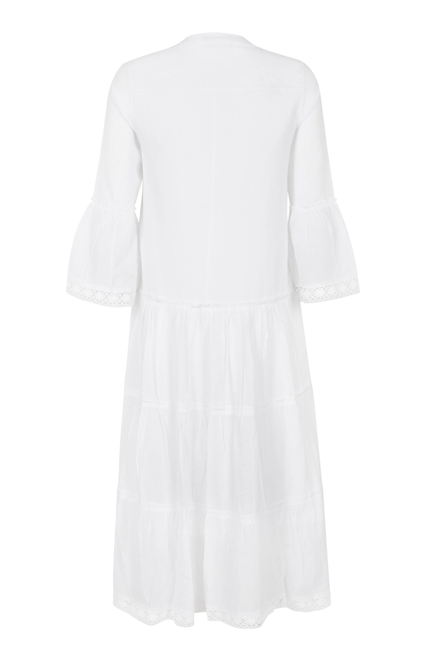 Mika Maxi Dress / Cotton Dress, Bohemian Dress, White Dress