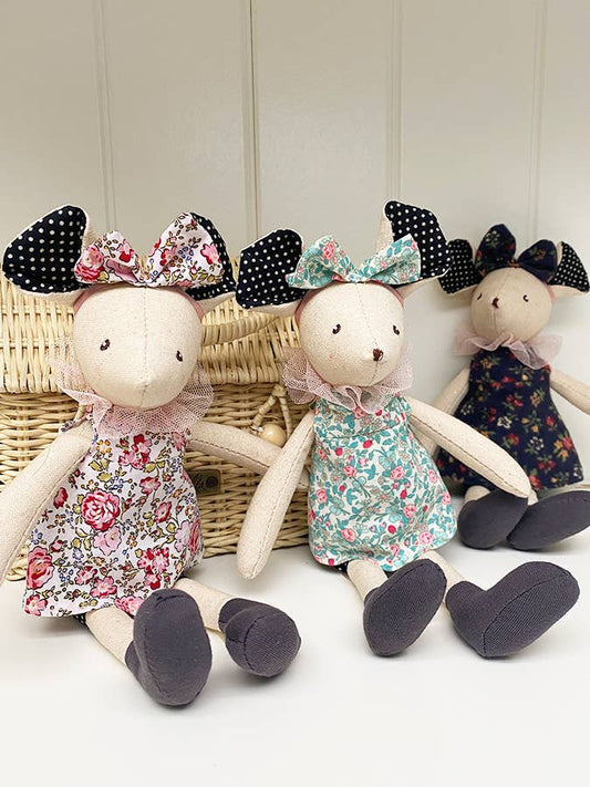Small Floral Milly Mouse Doll