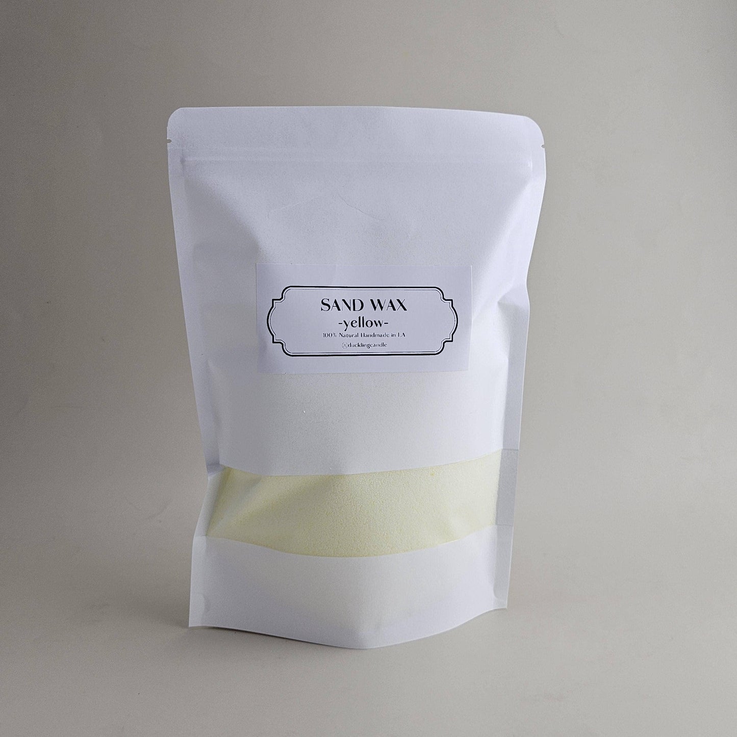 Sand Wax DIY Candle | 100% Natural Pearled candle kit