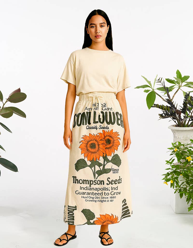 WOMENS CLOTHING-COTTON SKIRTS (TH-2014)