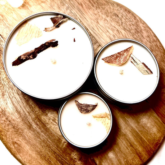 Birch Bark Botanical Soy Candle