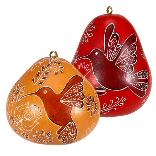 Hummingbird - Gourd Ornament - Hostess Gift