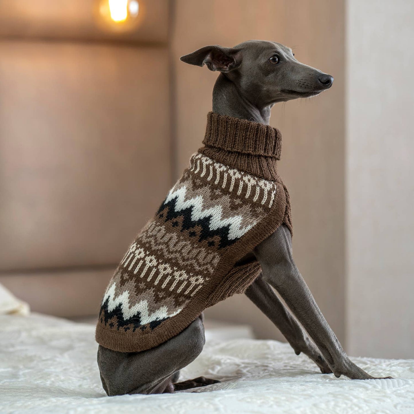 Woolly Peaks Alpaca Dog Sweater