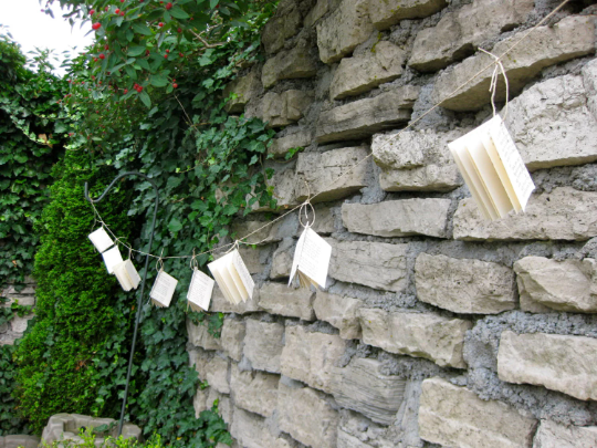 Mini Book Garland