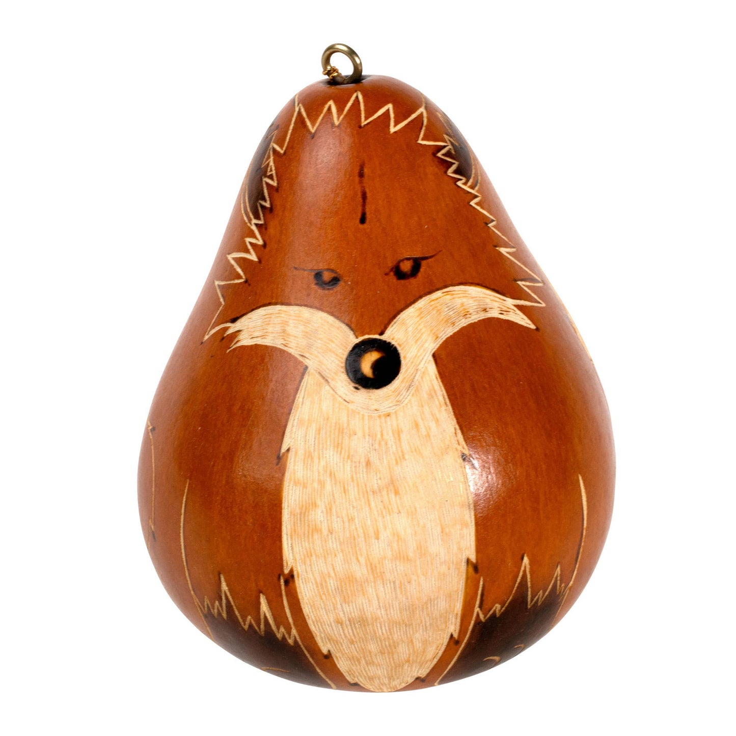 Fox Gourd Ornament - Natural Gift