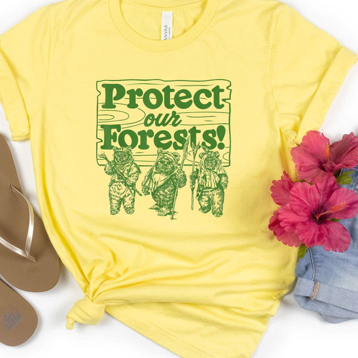 Protect Our Forests - Camping Outdoors - T-Shirt