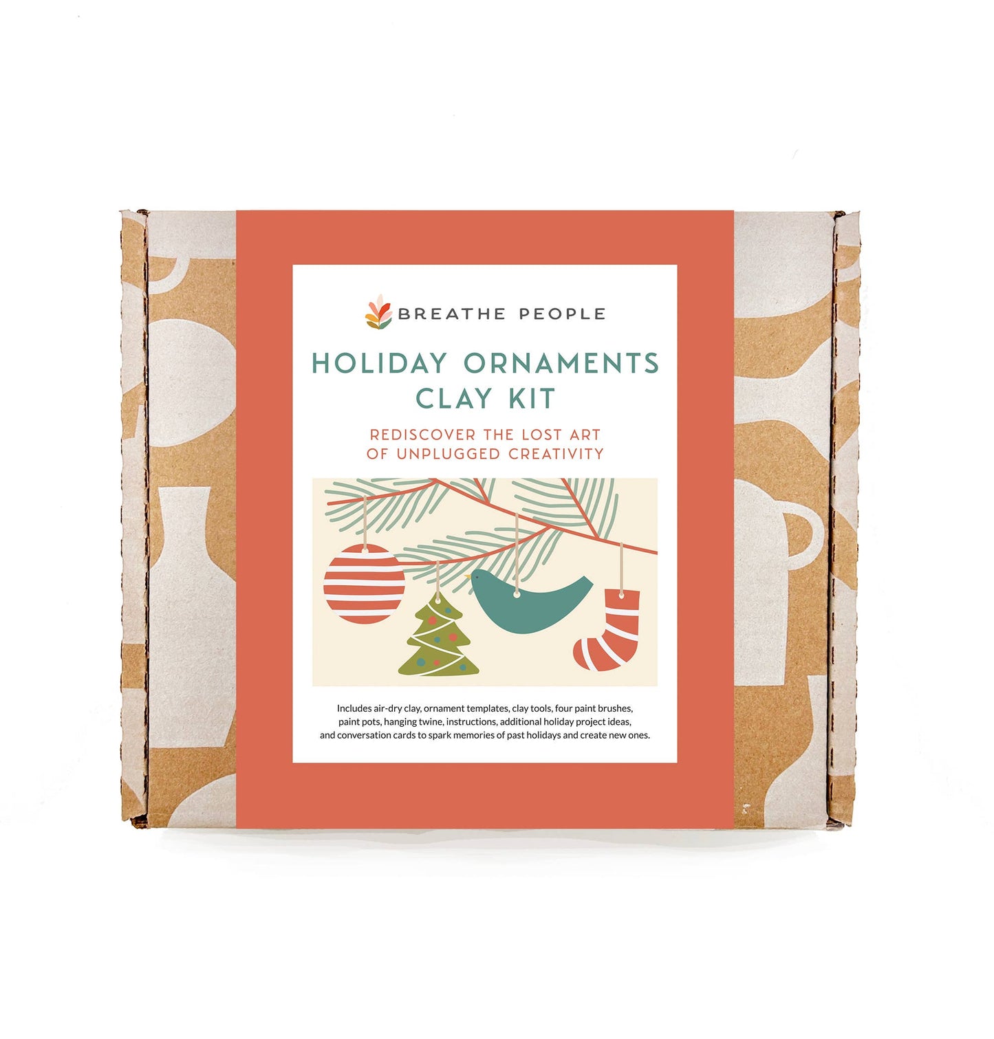 Holiday Ornament Clay Kit