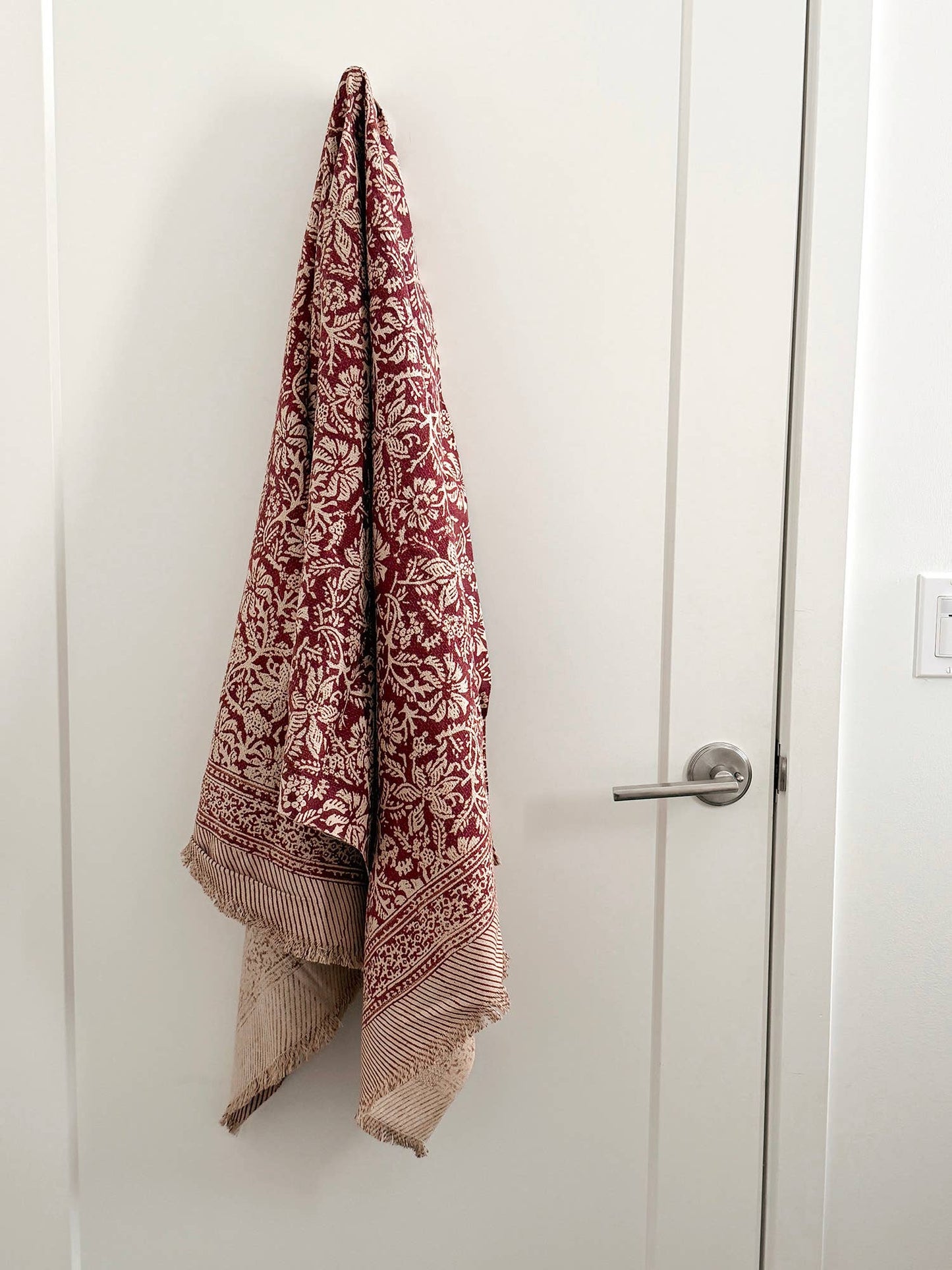 Circe Block Print Bath Towel