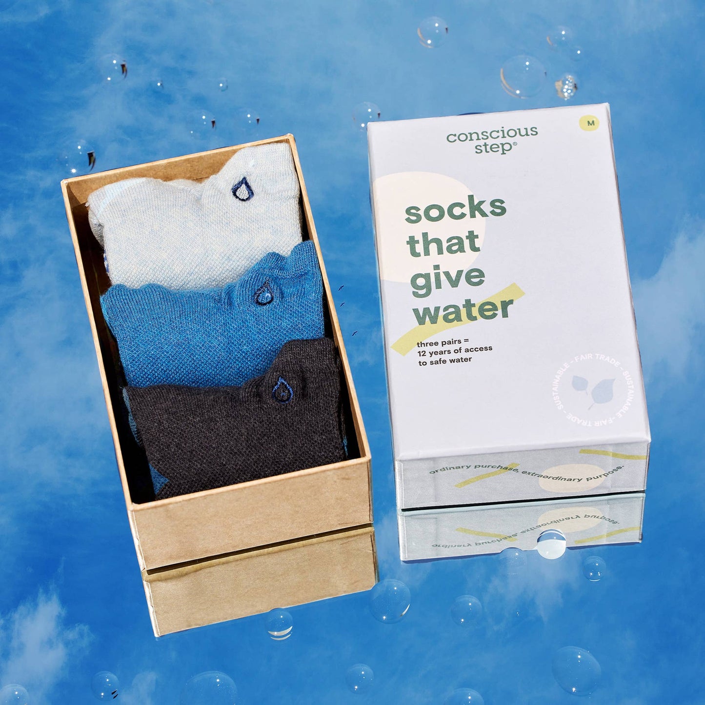 Boxed Set Ankle Socks that Give Water
