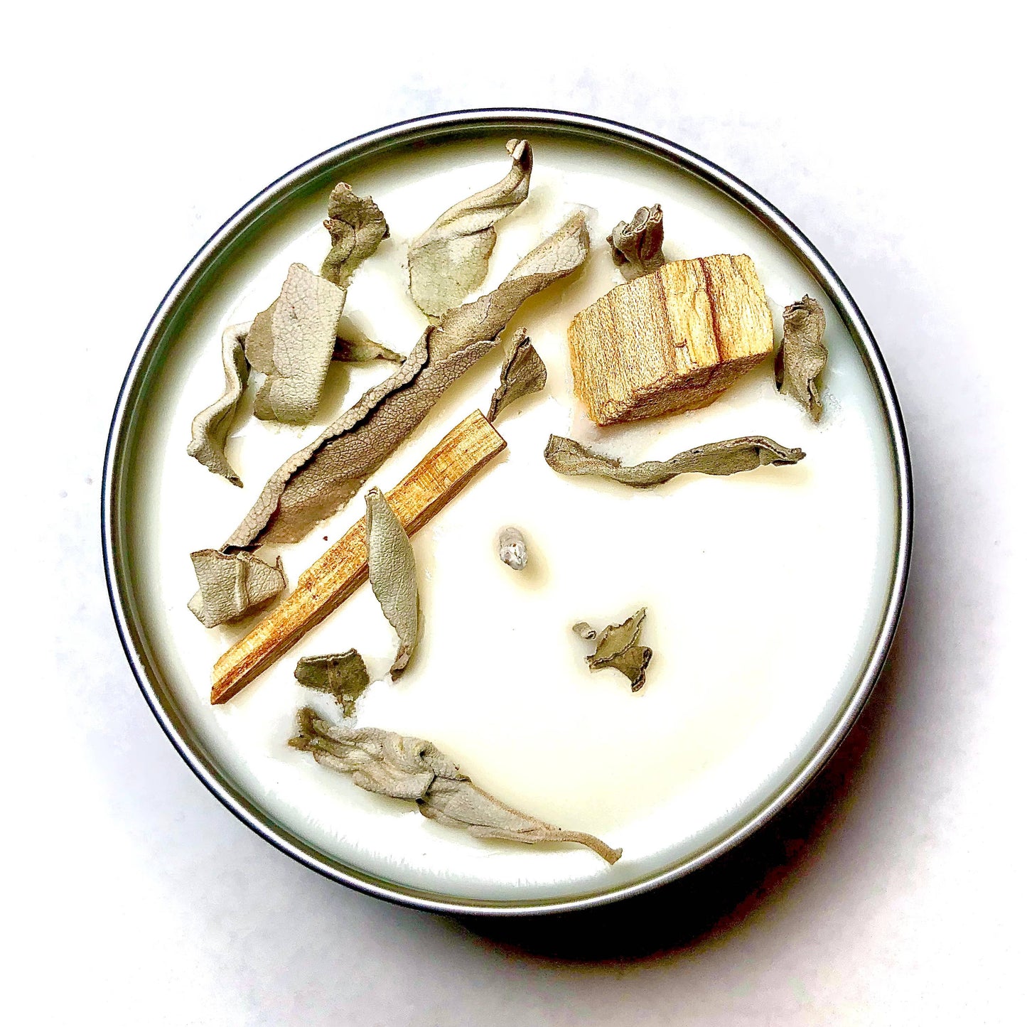 "Cleanse" Sage & Palo Santo Botanical Soy Candle