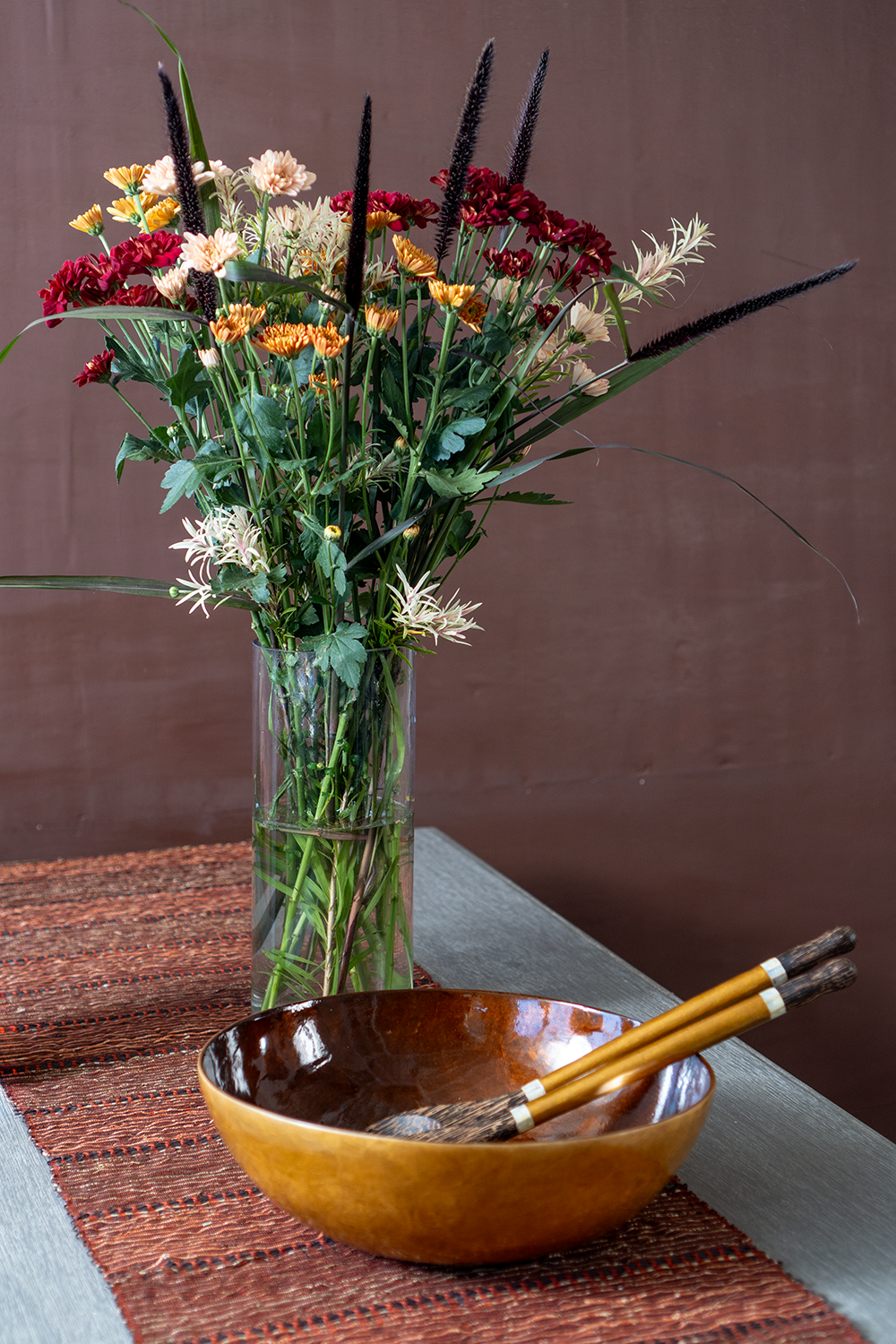 Capiz Shell Bowl | Beautiful Browns