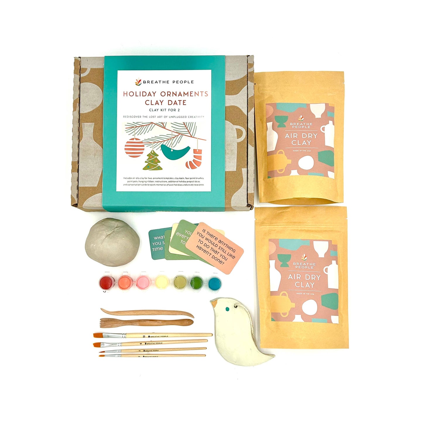 Holiday Ornament Clay kit