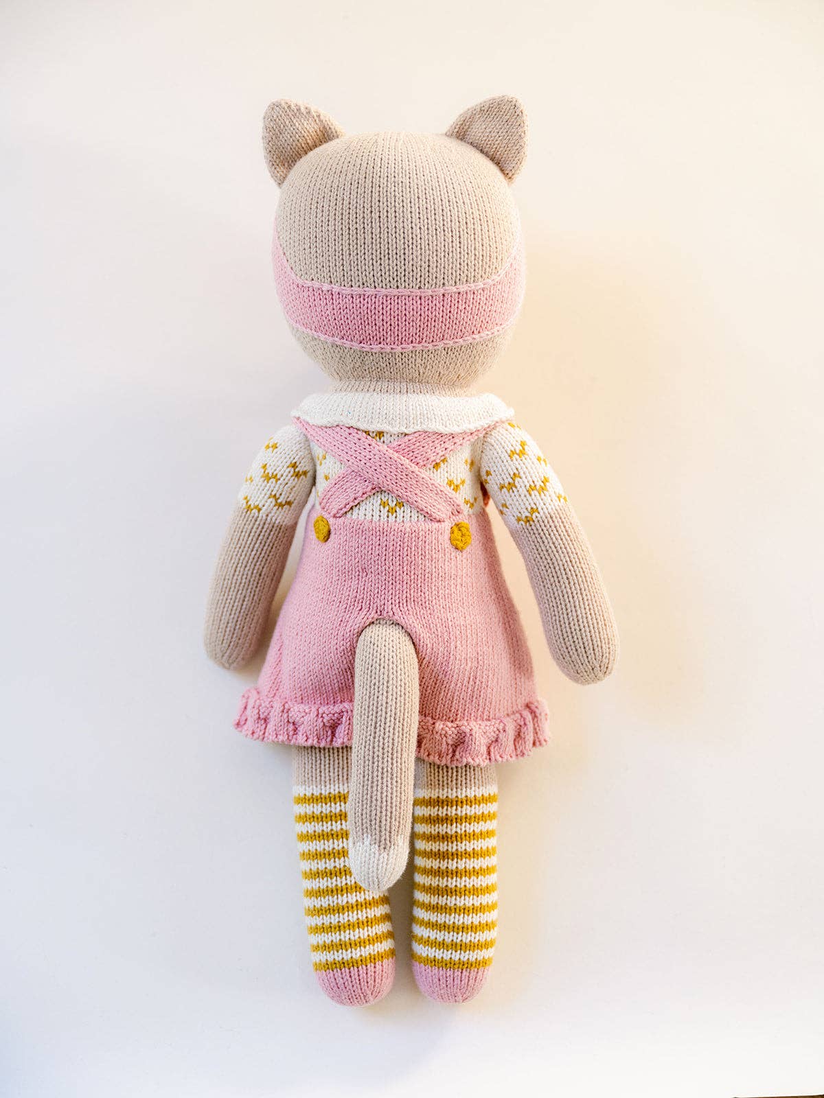18" Cosette the Cat with 3" Mini Pocket Pal Cora the Mouse