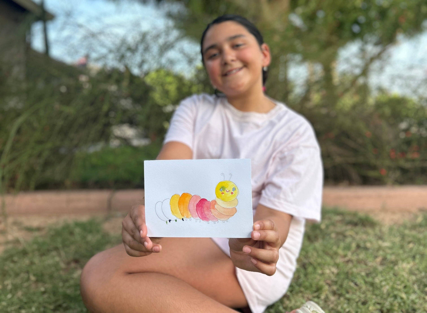 Garden Friends Watercolor Postcard Kit — Paint, Keep, or Send to Someone You Love