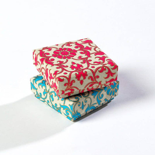 Sustainable Handmade Jewellery Box Florentine Small
