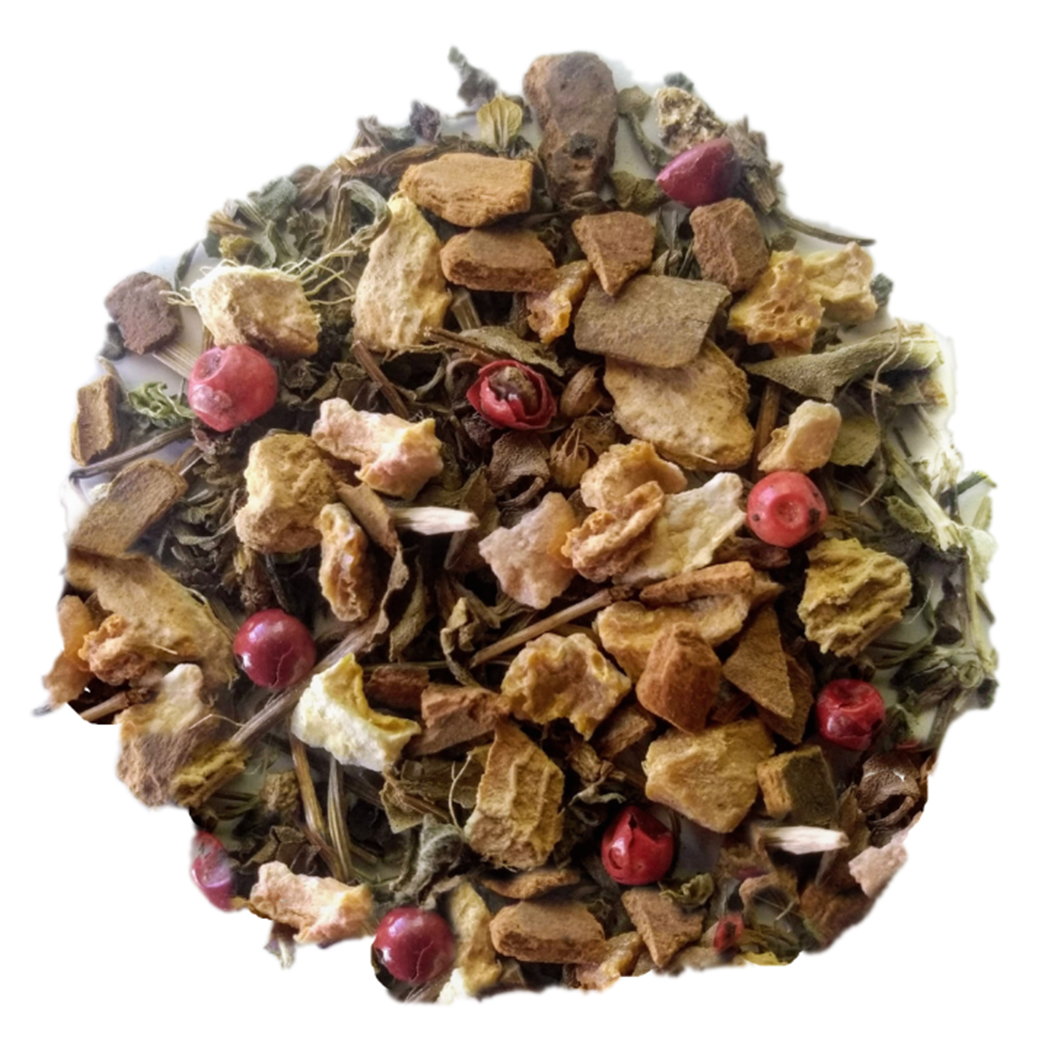 Zen as Fuck: calming herbal loose leaf tea blend