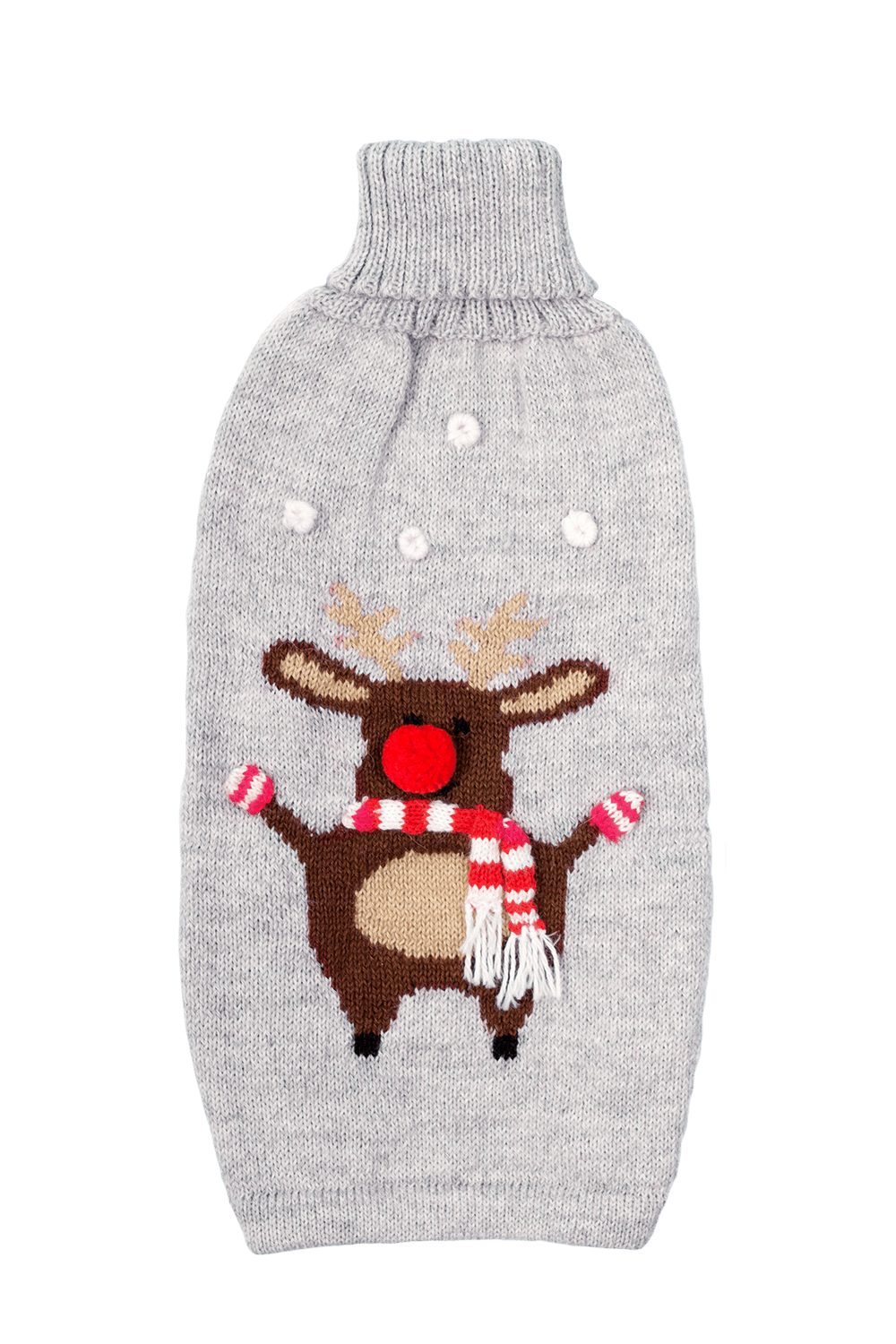 Christmas Moose Alpaca Dog Sweater