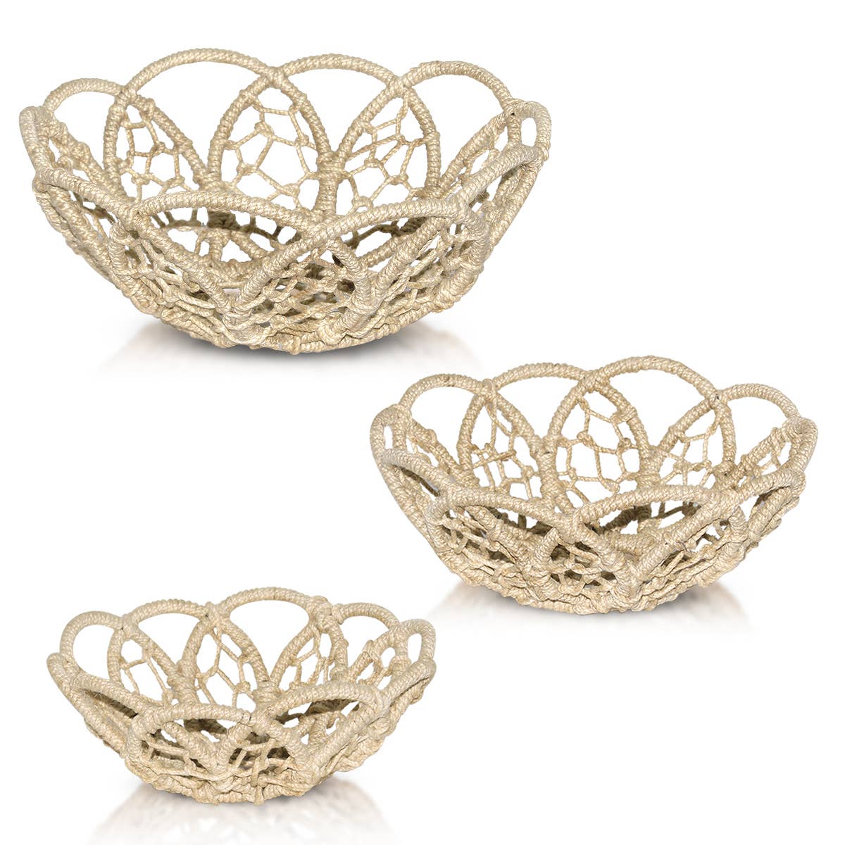 Jute Basket Set of 3