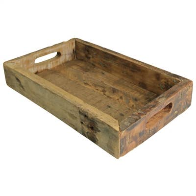 Ingram Tray, Reclaimed Wood - Sm