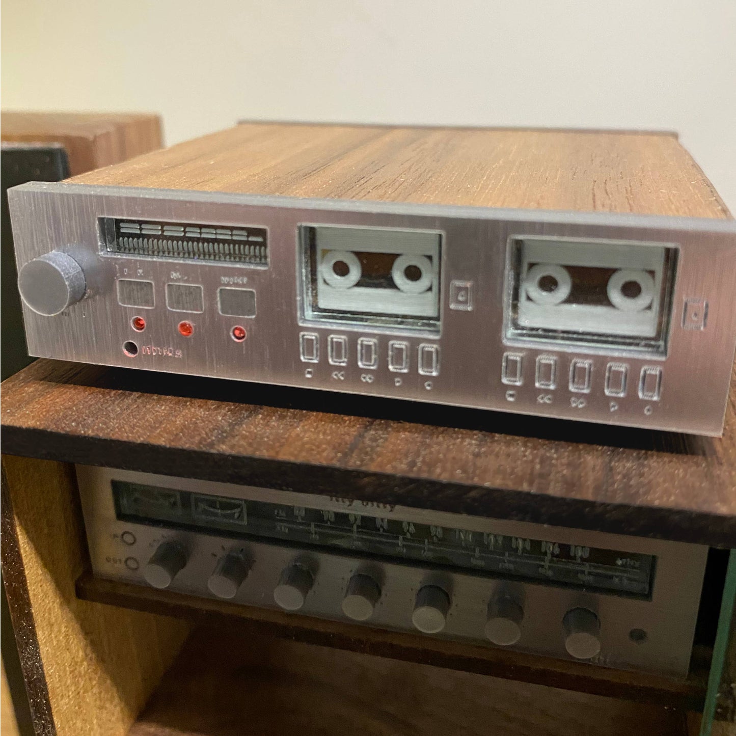 Miniature Tape Deck 1:12 Scale