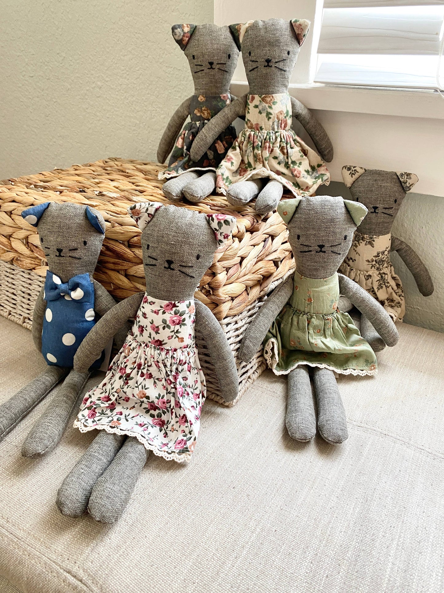 Violet the Vintage Cat Doll