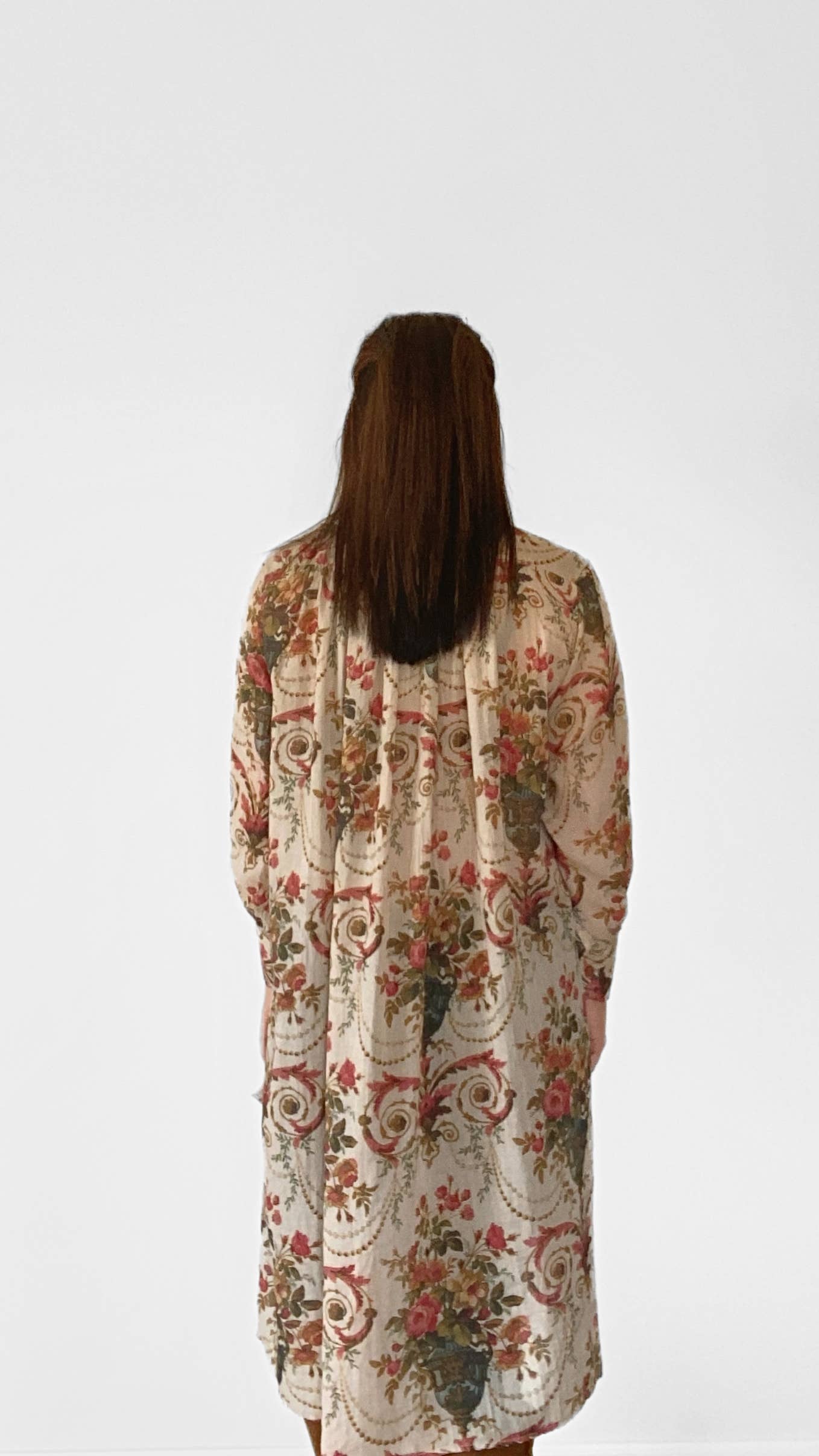 WOMEN'S - Annabelle Shirt Dress - Vase of Flowers