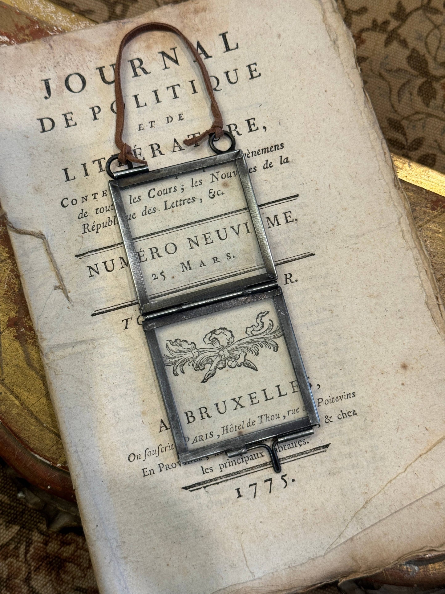 2" x 2"  Zink Glass Frame