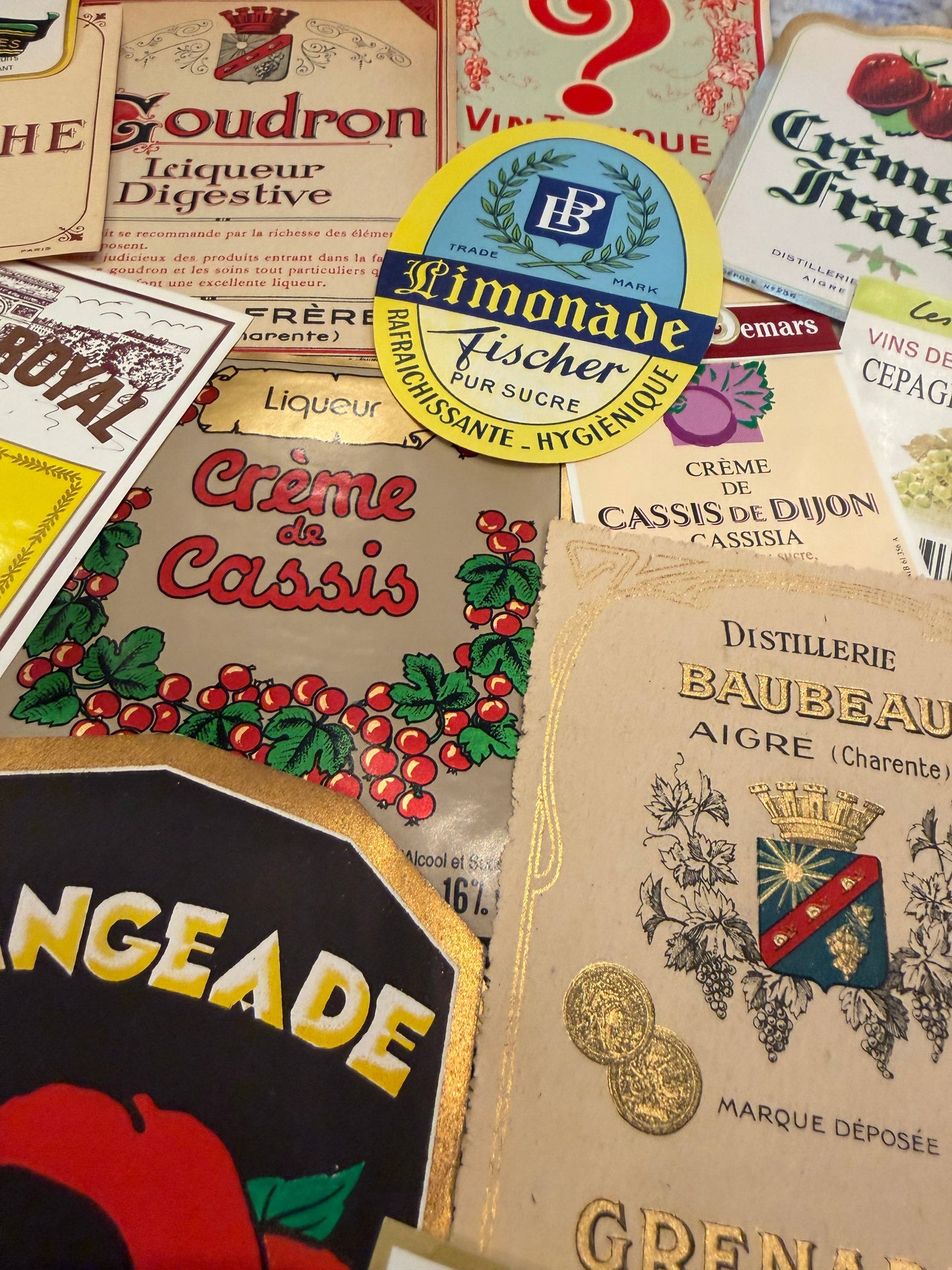 Antique and Vintage Labels in bundles of 10