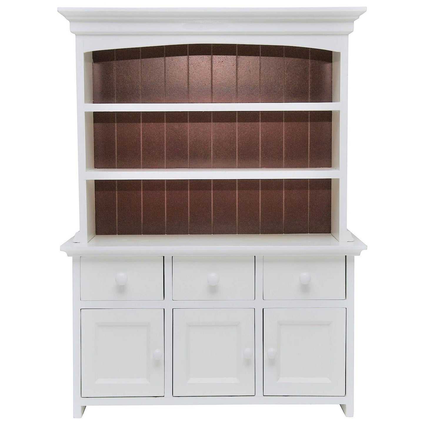 18" Doll Farmhouse Cupboard Dish Hutch Fits American Girl