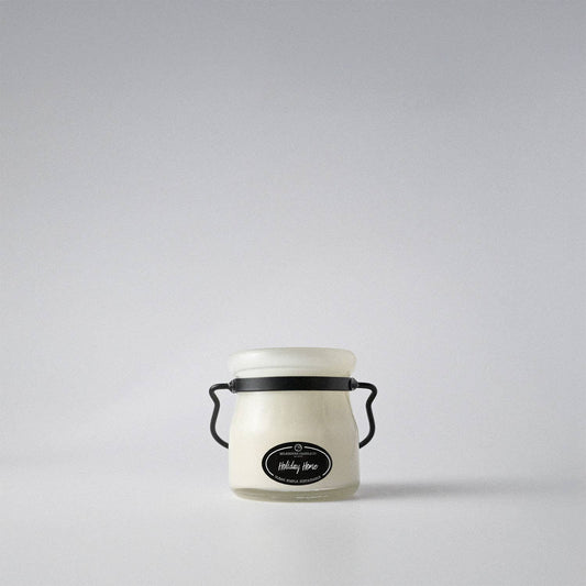 5 oz Cream Jar Candle: Holiday Home