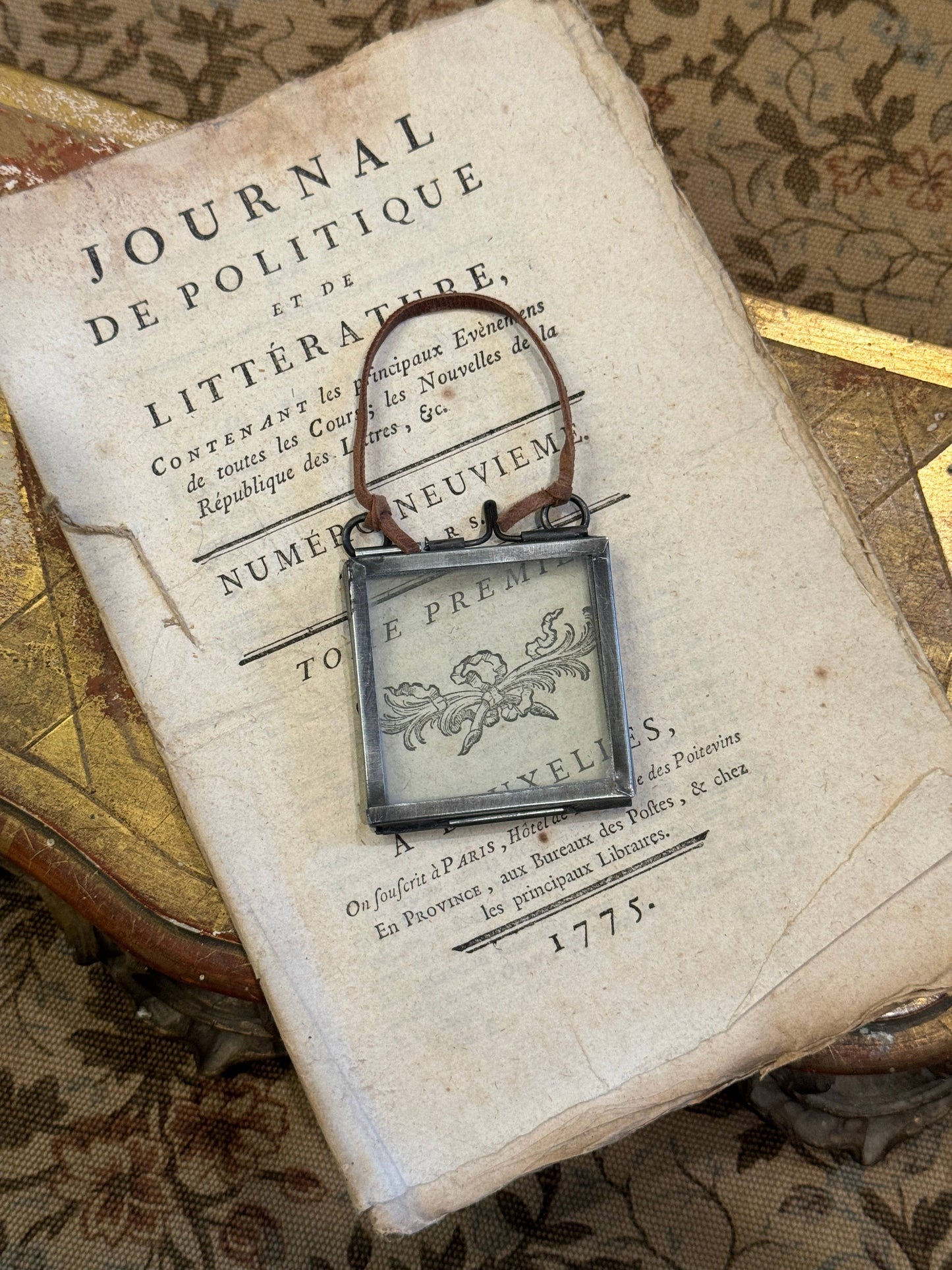 2" x 2"  Zink Glass Frame